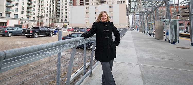 City of Calgary planner Julie McGuire said residents' top priorities for future development in West Downtown include restaurants and retail, residential retail and walkable, pedestrian-friendly areas with parks and other green spaces. Photo by Adrian Shellard/For CREB®Now.