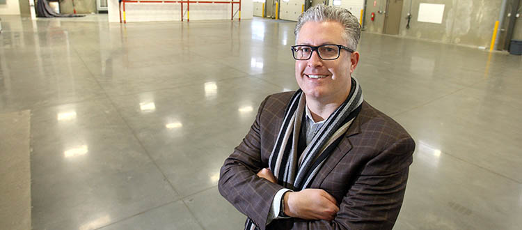 Jon Mook, executive vice-president of industrial division for Barclay Street Real Estate, said absorption in Calgary's industrial sector ended the year in a positive position, and vacancy has turned the corner. Photo by Wil Andruschak/For CREB®Now