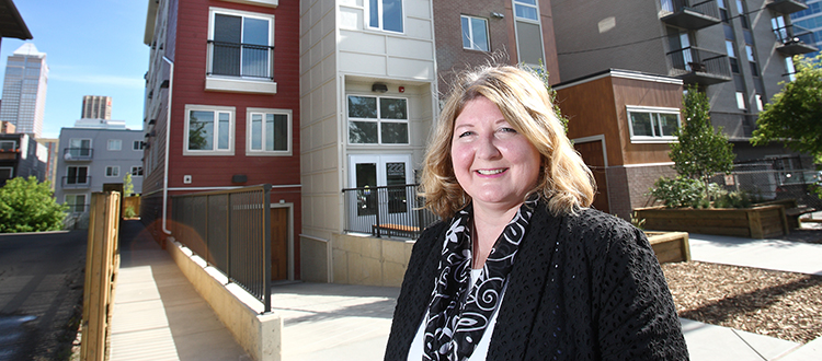 RESOLVE executive director Sheryl Barlage says the economic downtown is impacting overcrowding in Calgary homes. Photo by Wil Andruschak/For CREB®Now